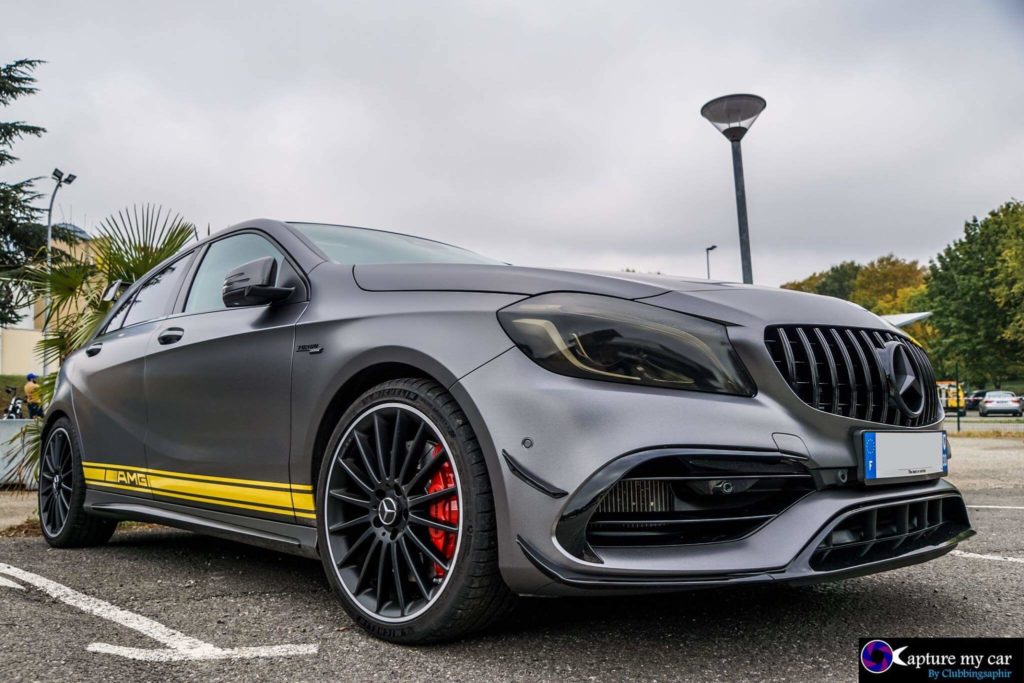 Mercedes A45AMG 3M Satin Dark Grey