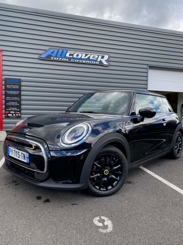 Mini Cooper S Electric AVERY Satin Black Rock Grey