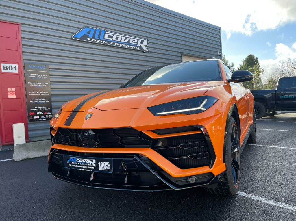 Lamborghini Urus – Face avant XPEL Ultimate Plus