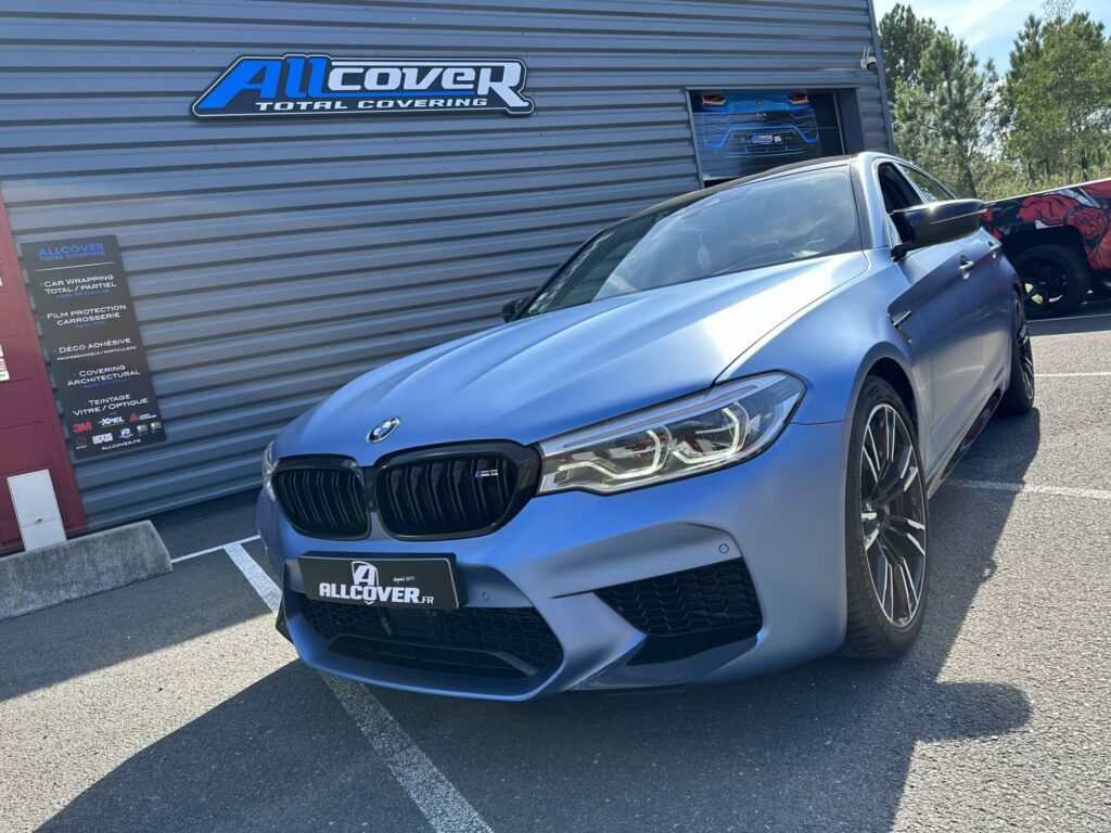 BMW M5 – KPMF Matte Elan Blue