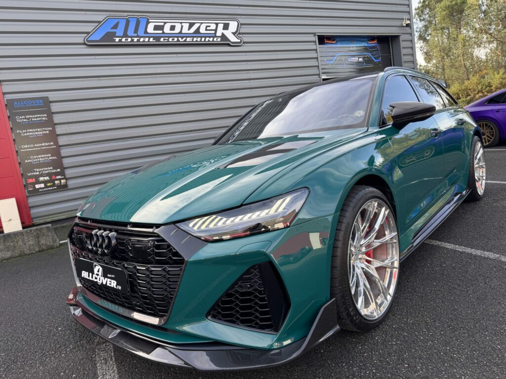 Audi RS6 Performance – 3M PWF Gloss Basilisk Blue / Gloss Black