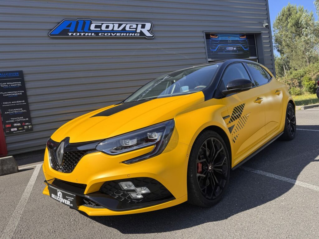 Megane 4RS – KPMF Matte Sonic Yellow